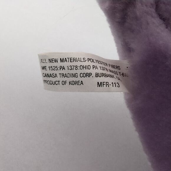 Vintage 1982 Figment Walt Disney Plush Purple Dragon Journey Into Imagination - Picture 11 of 11